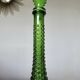 Bottle, carafe Italy, Empoli, in bubbled glass 1960