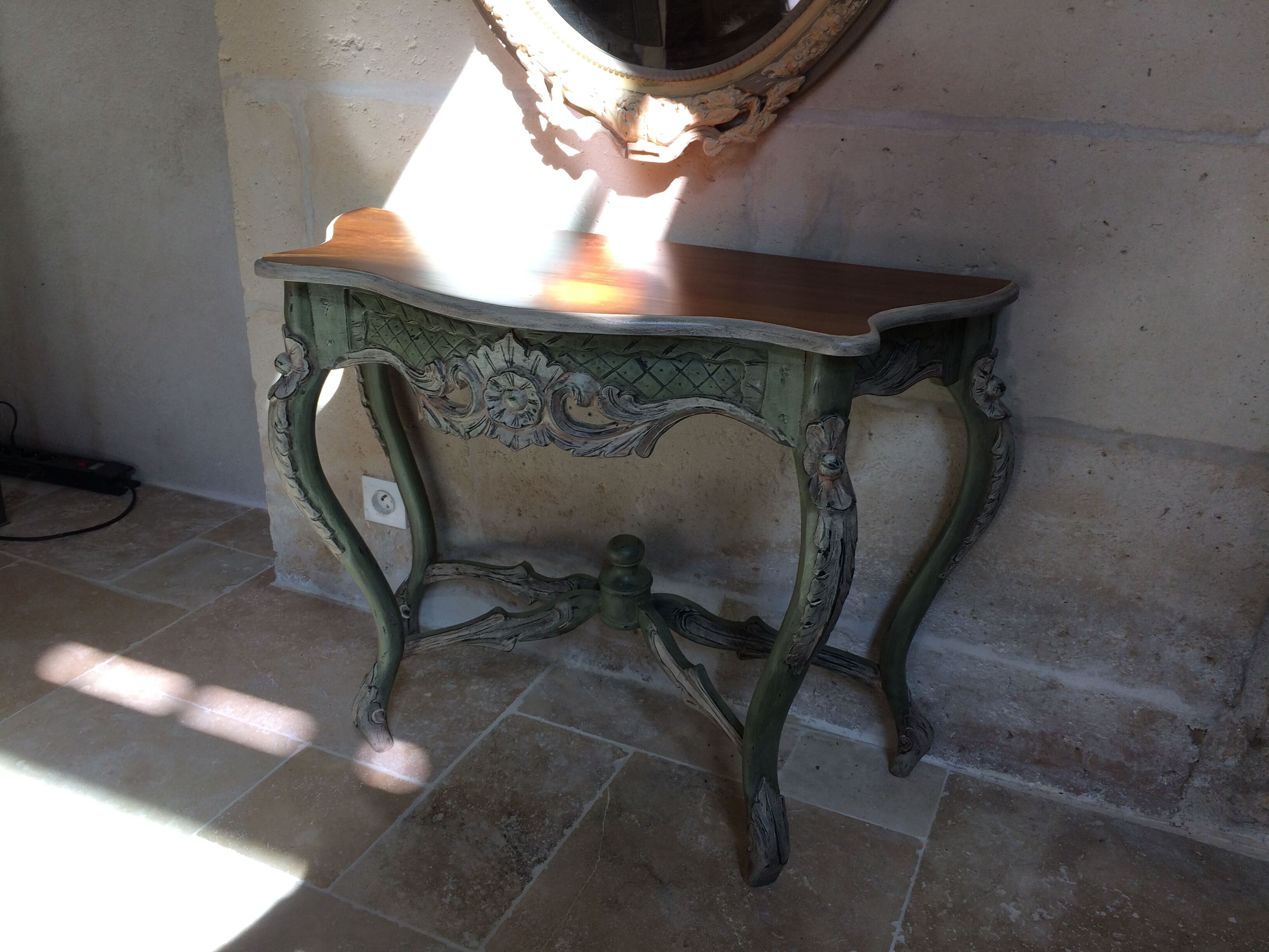 Louis XV-style console
