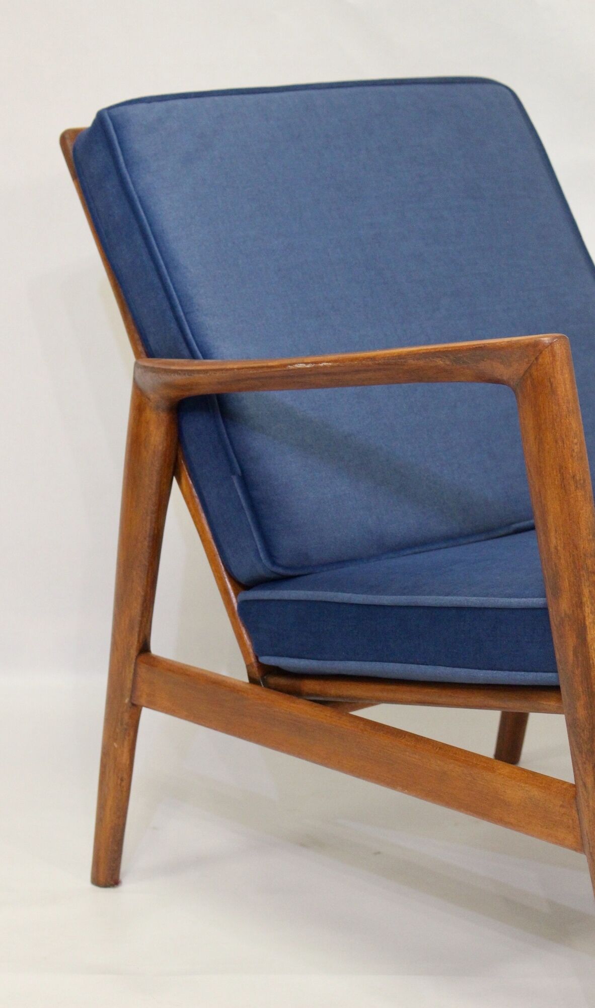 Chair by Stefan de Swarz-dzkie Fabryki Mebli, 1960 blue