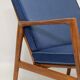 Chair by Stefan de Swarz-dzkie Fabryki Mebli, 1960 blue