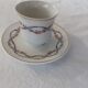 Cup and under coffee cup Limoges B & C