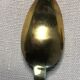 Vermeil (gilded silver) spoons in black wooden box