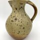 Vintage pyrity sandstone pitcher, Charles Gaudry Workshops, Puisaye Sandstone - 1970s