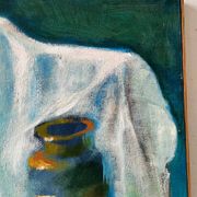 Still life on a chair, signed Miguel Anibal 98