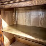 Solid wood dining room sideboard