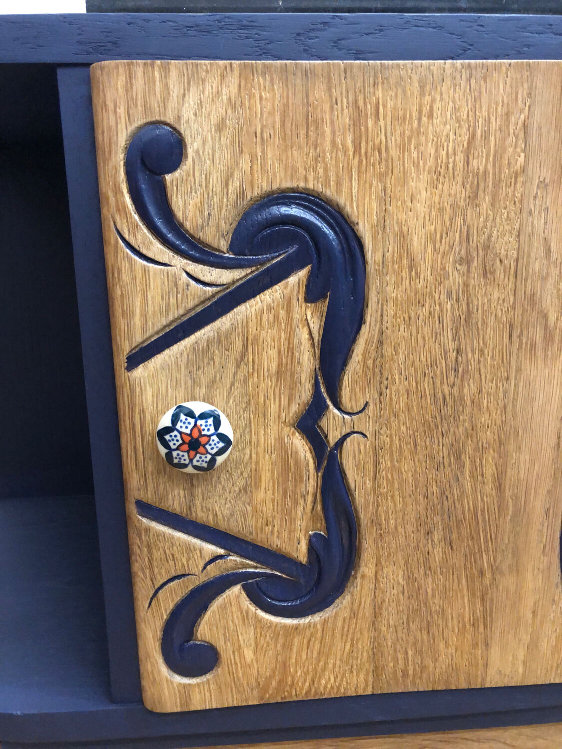 Art Deco bedside table