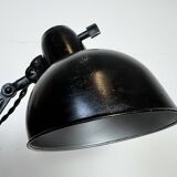 Black Industrial Bauhaus Scissor Wall Lamp from Kaiser Idell, 1930s
