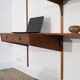 Danish teak shelf system by Rud Thygesen and Johnny Sorensen 1960