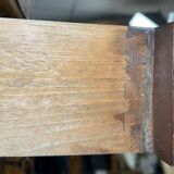Louis Philippe period secretary with walnut ogee