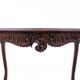 Antique walnut table from around 1880, France. After renovation.