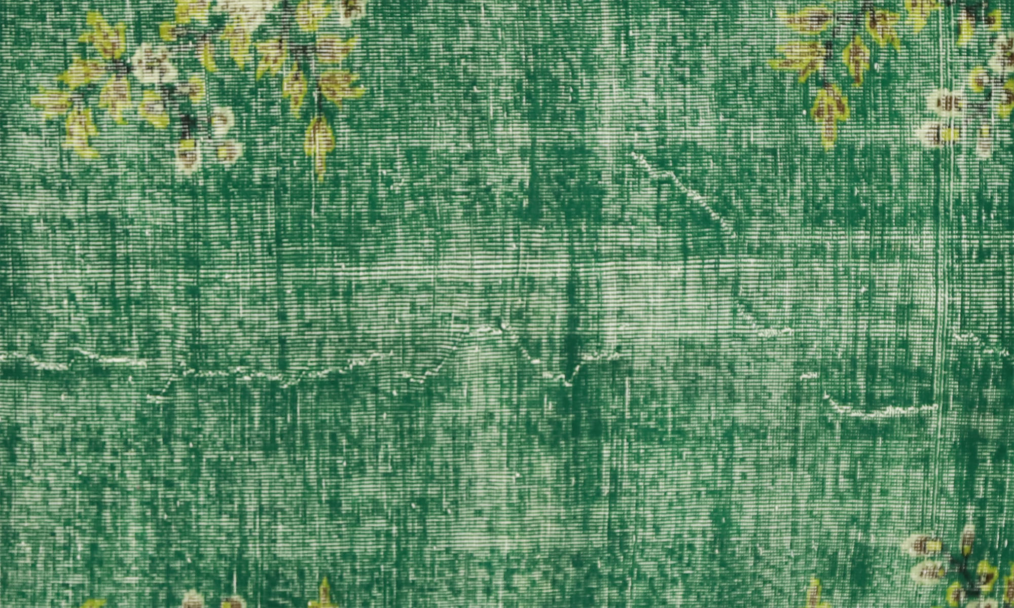 Anatolian handmade vintage rug 248 cm x 152 cm