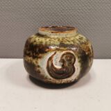 Beautiful vase from Danish Kingo Ceramics (Signature KK) 1980s. signed on the bottom.