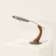 Lampe de bureau Présidente S/C grise par Fase, Espagne 1960's