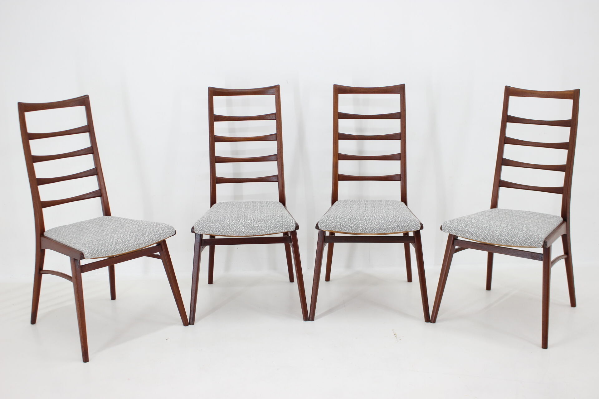 1960s Set of Four Dining Chairs in Teak, Germany