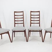 1960s Set of Four Dining Chairs in Teak, Germany