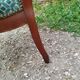 Pair of antique Louis XVI mahogany armchairs from the 19th century