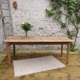 Table de ferme 191 cm x74 cm x 74,5 cm