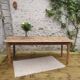 Table de ferme 191 cm x74 cm x 74,5 cm