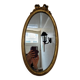 Louis XVI style oval mirror