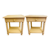 2 Bernard Siguier bedside tables