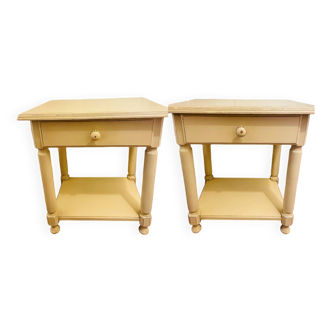 2 tables de chevet Bernard Siguier