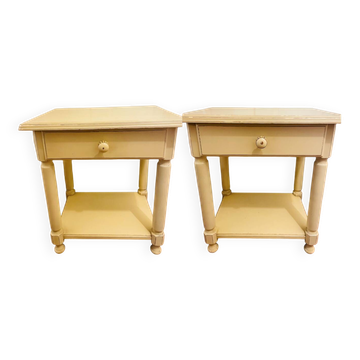 2 tables de chevet Bernard Siguier