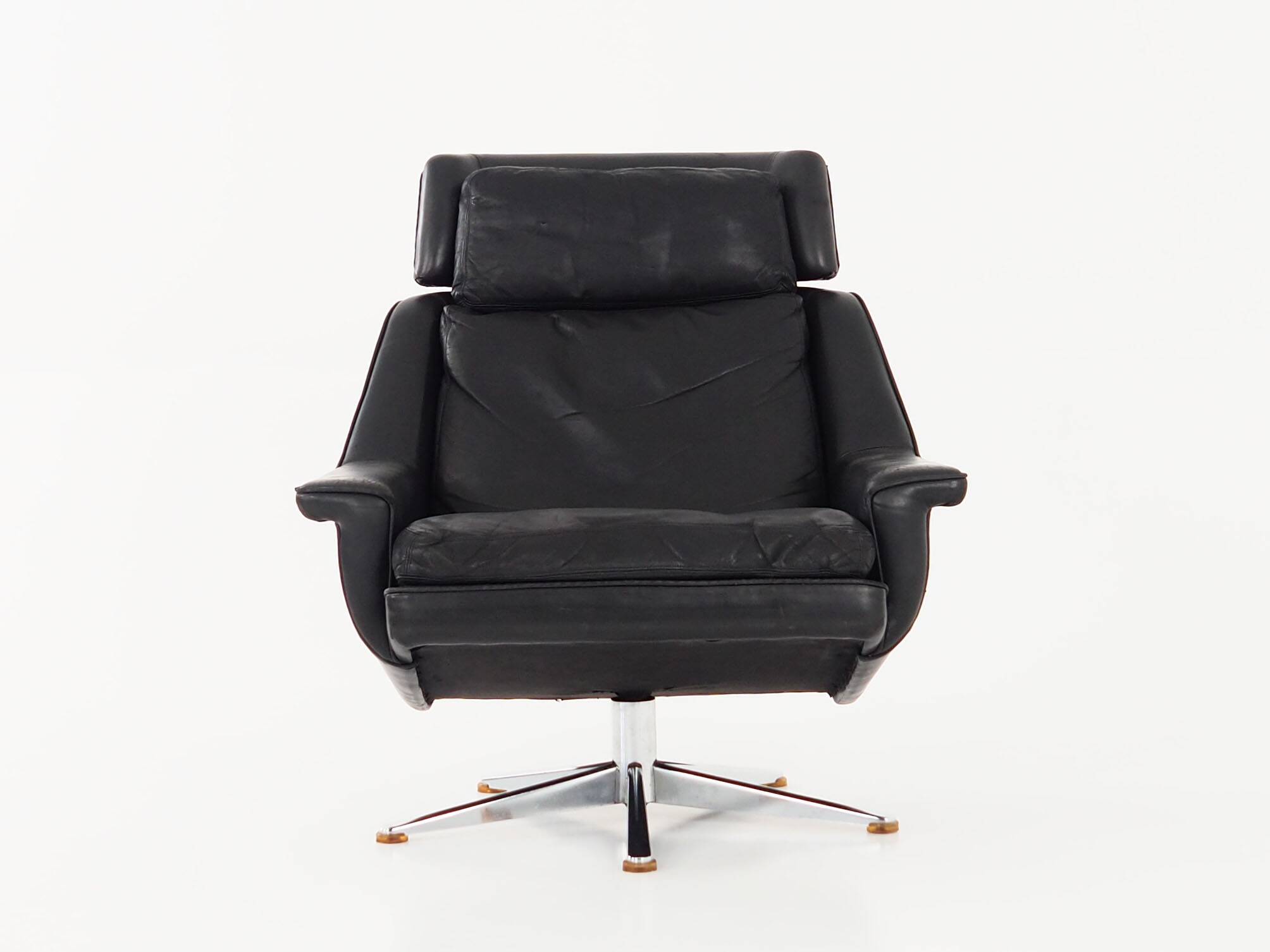 Office armchair, Danish design, 1970s, designer: Werner Langenfeld, manufacture: Esa