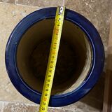 Enamelled ceramic umbrella stand