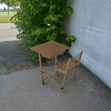 Vintage folding child desk