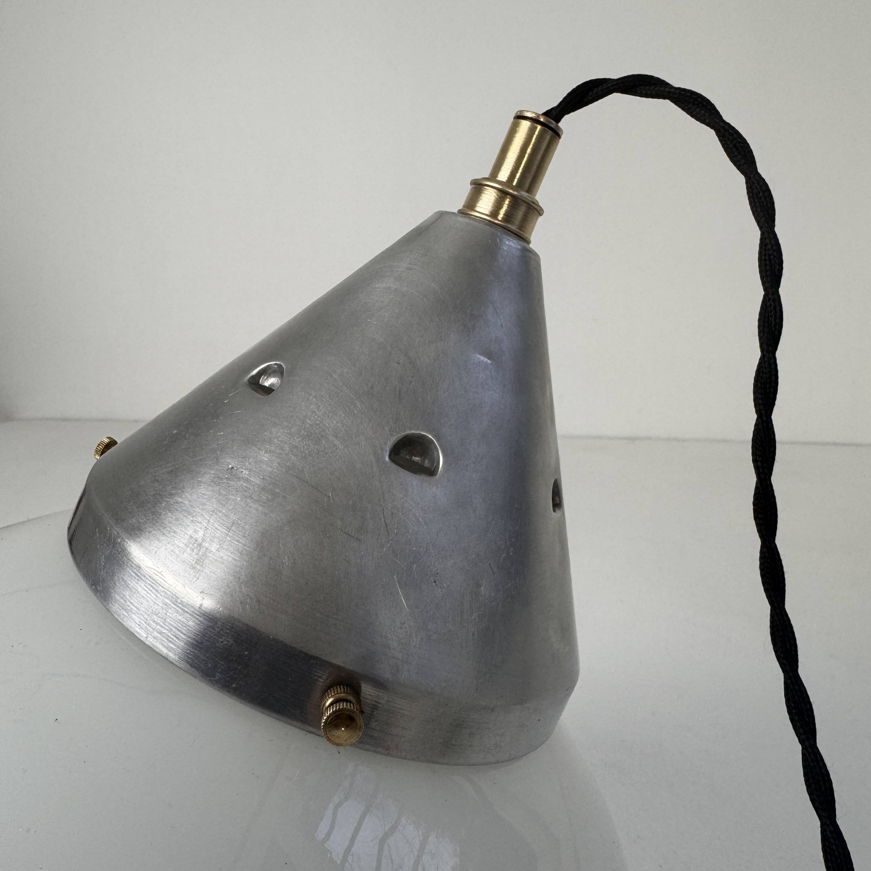 Vintage Art Deco opaline pendant light