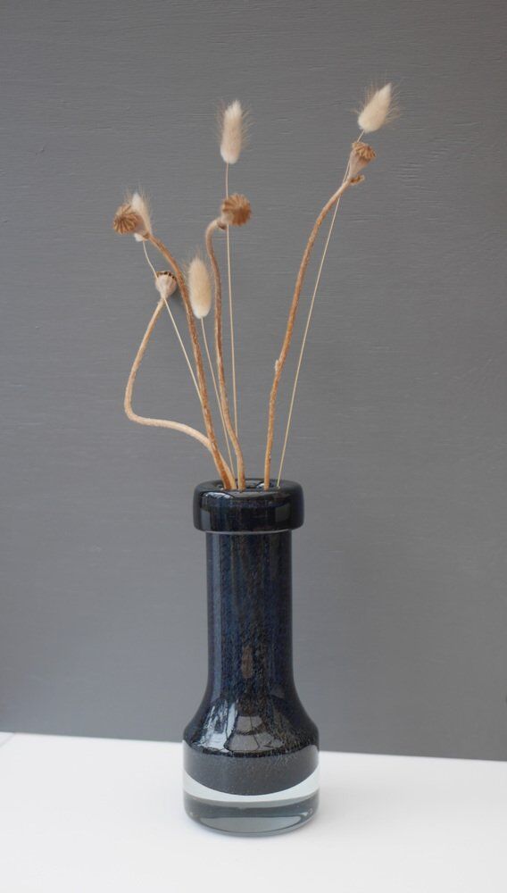 Modern Scandinavian art glass vase from Borgström Åseda