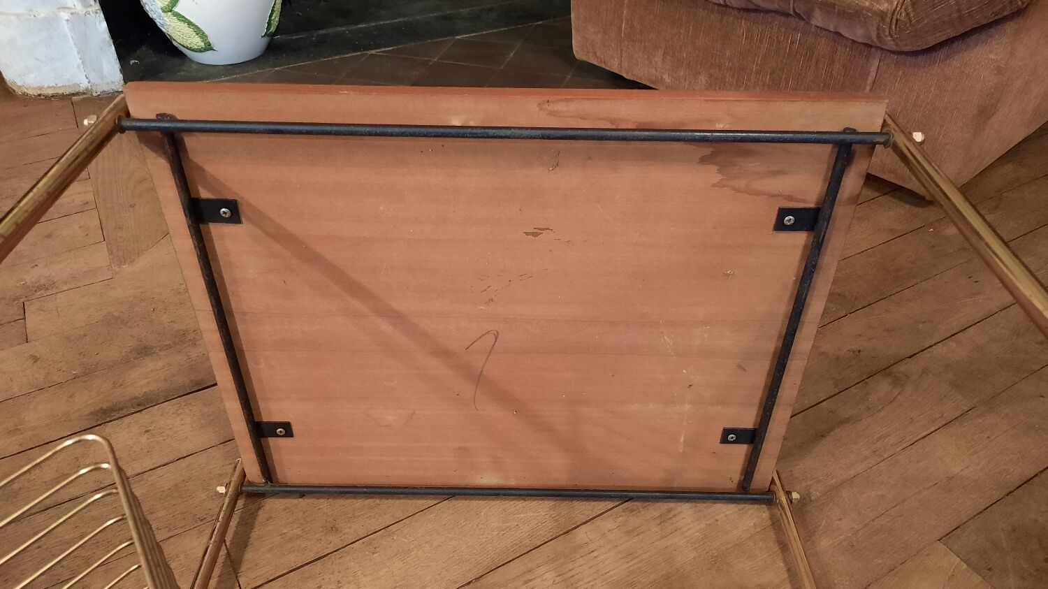 Platinum serving door vynil vintage