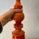 Large vintage table lamp – German pottery from the 70s | Hustadt (attributed)