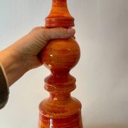 Large vintage table lamp – German pottery from the 70s | Hustadt (attributed)