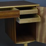 Swedish double-sided teak desk, late 1950s/early 1960s, SMB Bodafors