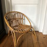 Children's rattan chair