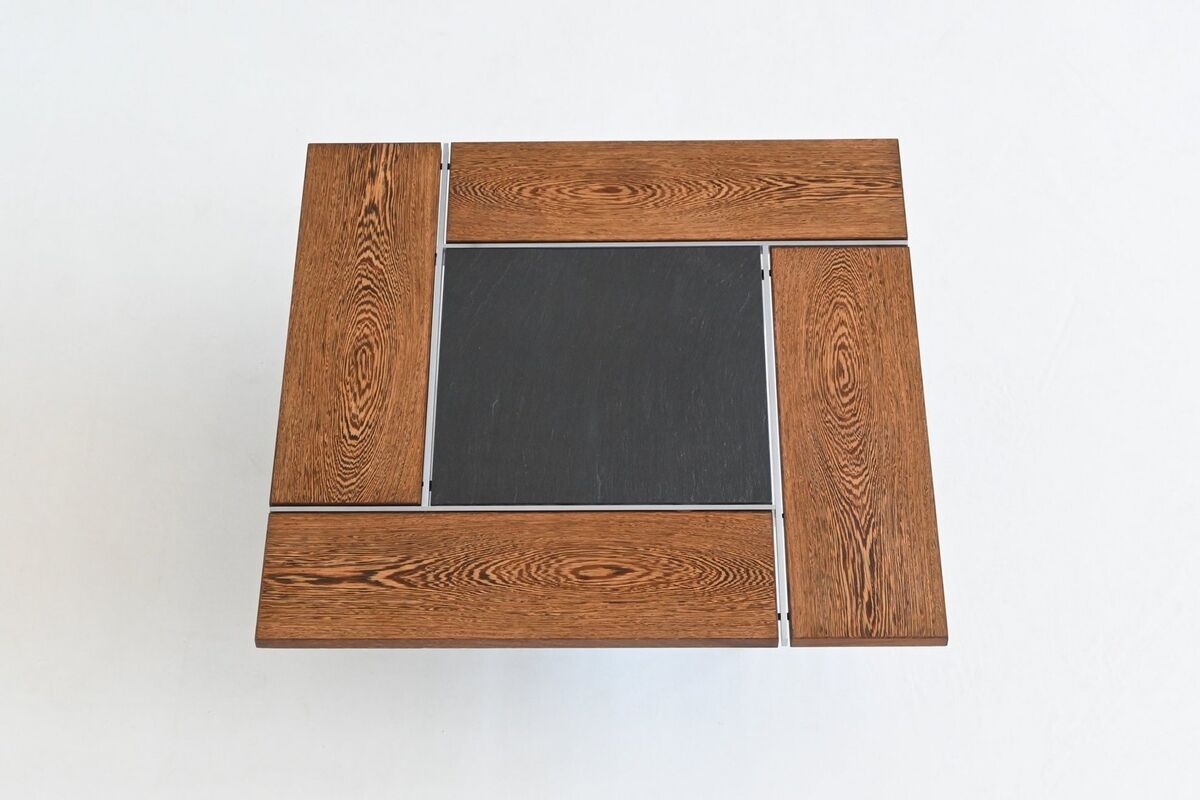 Preben Fabricius BO 750 coffee table in wenge Bo-Ex Denmark 1970