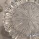 Vintage crystal ashtray