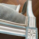 Painted wooden armchair / Louis XVI style / Good condition