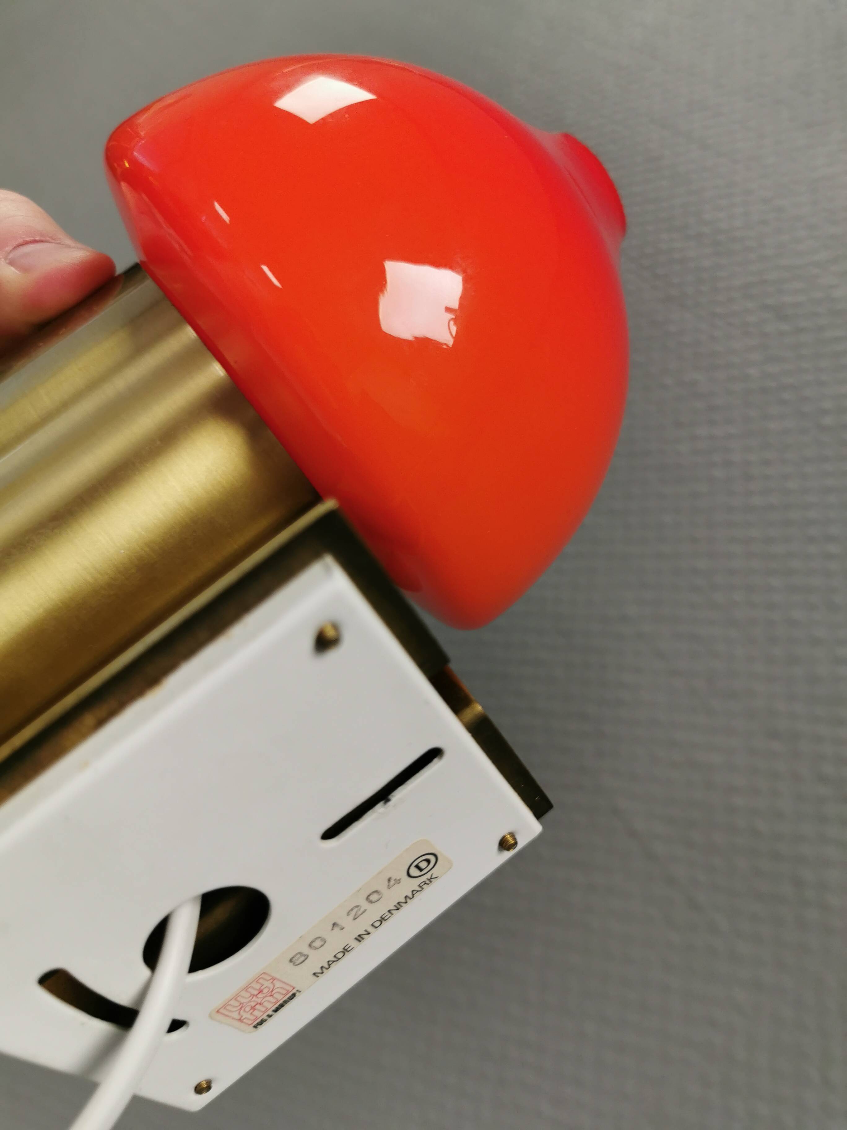 A "fusion" wall lamp. Fog & Mørup Denmark and Aneta Sveden