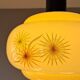 1970s opaline globe