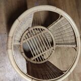 Vintage rattan coffee table