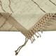 Tapis turc unique fait main en laine beige, 257 cm x 298 cm