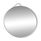 Vintage round barber mirror 28cm