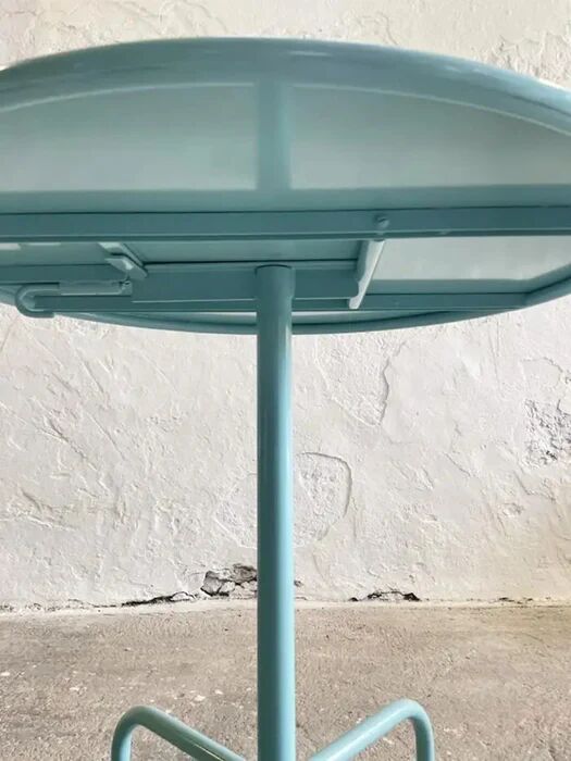 Max Ernst Haefeli Bauhaus garden table for Embru, Switzerland, 1940s