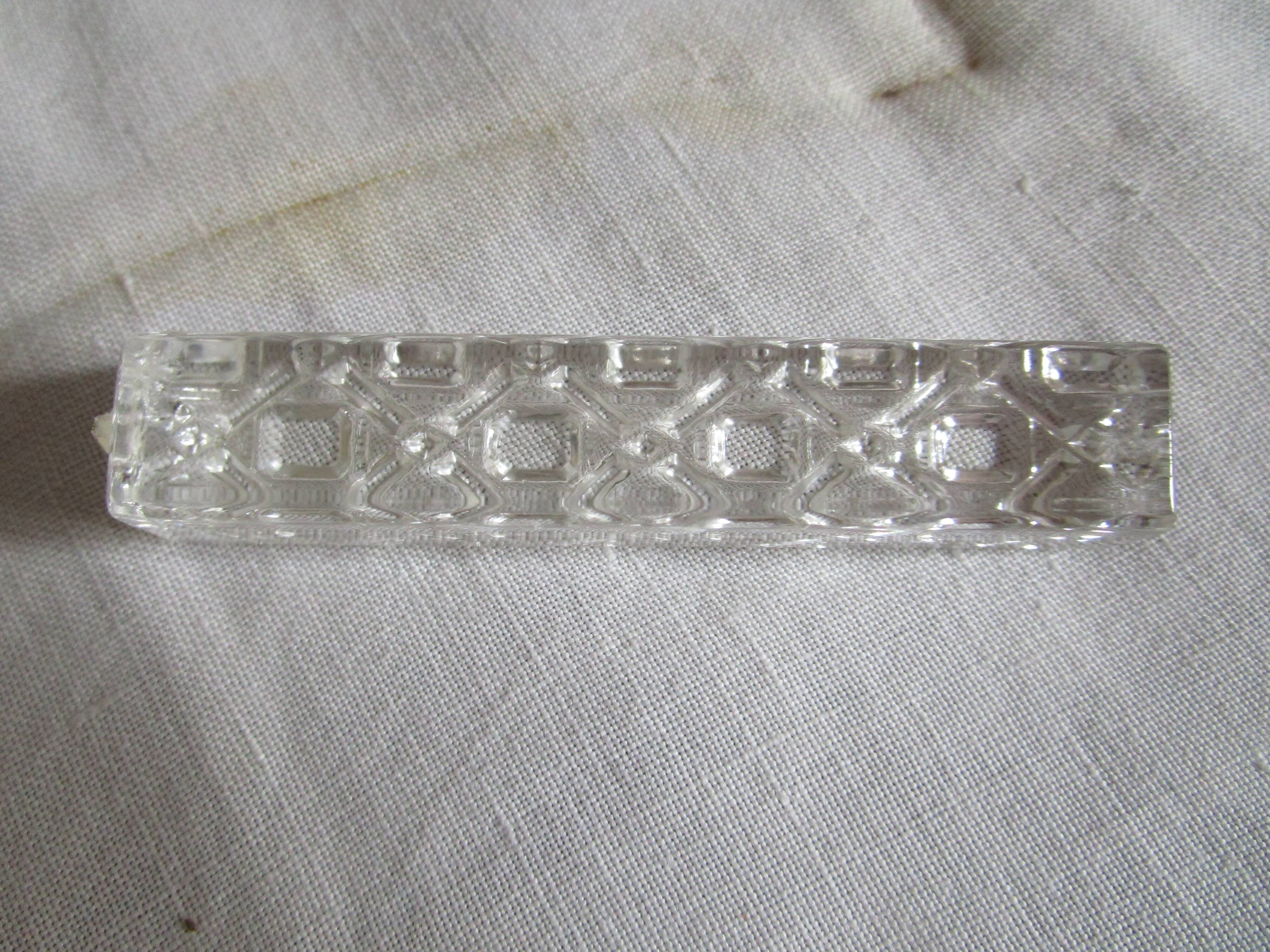 4 crystal knives holders