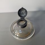 Encrier ancien en verre