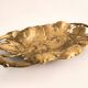 French bronze tray in Oak Leaf style from the 1950s