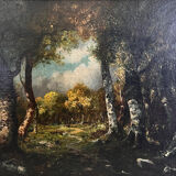 Oil on canvas - Alexandre Defaux