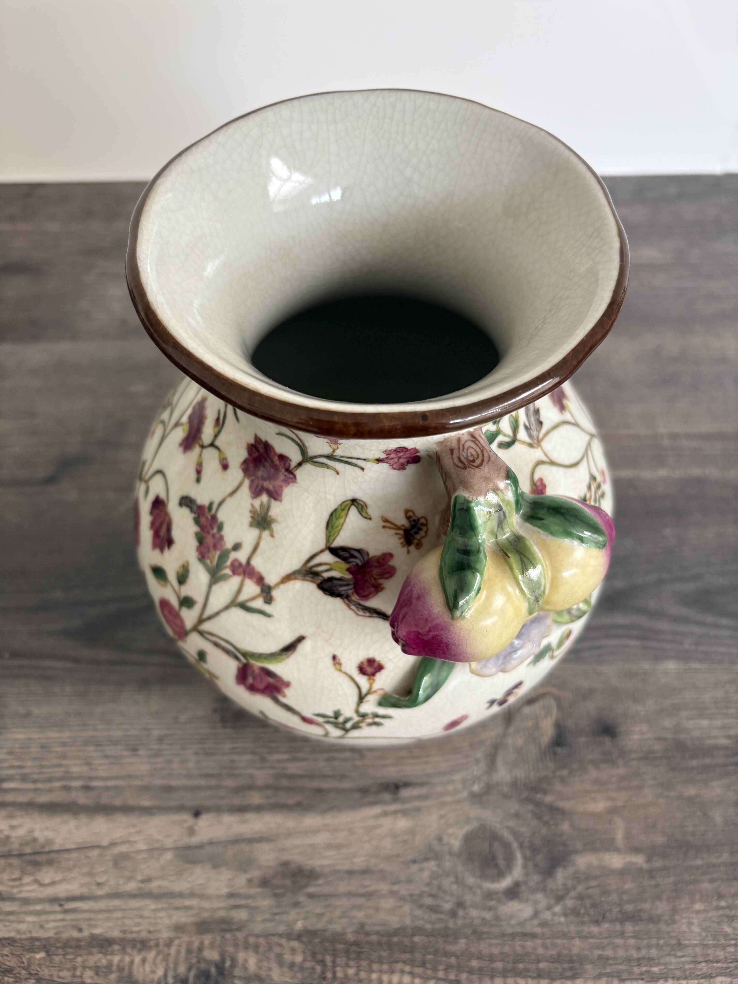 Old Asian vase